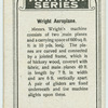Wright aeroplane.
