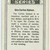 Glen Curtiss American biplane.