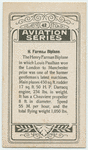 Farm biplane, Louis Paulhan, London 1910.