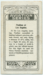 M. Paulhan's biplane. Los Angeles 1910.