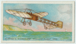 Bleriot's monoplane. Channel flight 1909.