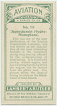 100 H.P. Deperdussin hydro-monoplane.