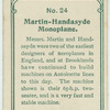 Martin-Handasyde monoplane.