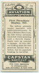 First parachute display, 1837.