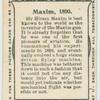 Maxim, 1800.