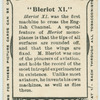 "Bleriot XI.".