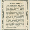 "Silver Dart."