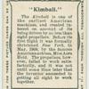 Kimball" biplane.