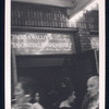 Theatre entrance advertising the stage production A Call on Kuprin