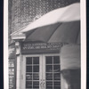 Signage advertising the stage production A Call on Kuprin