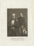 Henry James and his father. (From a daguerreotype taken in 1854)