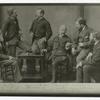 Robert Underwood Johnson (far right), Authors club, N.Y. 