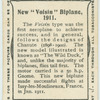 New "Voisin" biplane, 1911.