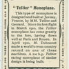 "Tellier" monoplane.
