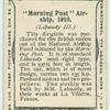 "Morning Post" airship, 1910.
