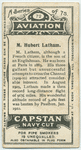 M. Hubert Latham.