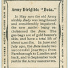 Army dirigible, "Beta.".