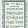 Huntingdon.