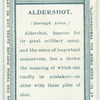 Aldershot.