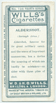 Aldershot.
