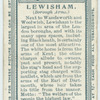 Lewisham.
