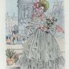 1838 [Women's fashion in nineteenth-century Paris]