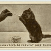 Guaranteed to prevent sore throats.'
