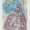 1854 [Women's fashion in nineteenth-century Paris]