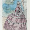 1854 [Women's fashion in nineteenth-century Paris]