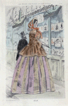 1858 [Women's fashion in nineteenth-century Paris]
