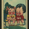 Children with rosy cheeks
