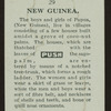 New Guinea.
