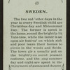 Sweden.