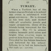 Turkey.