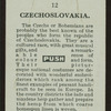 Czechoslovakia.