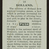 Holland.