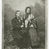 Henry Ward Beecher and Harriet Beecher Stowe.