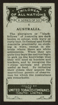 Australia.