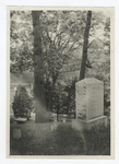 Thoreau's grave in the cemetary at Concord.