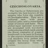 Czechoslovakia.