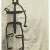 Gibbet used in St. Vadier near Quebec in 1763 for the body of Mdme. Dodier hung for murder of her husband. Exhumed in 1850 and sold to the Boston Museum theater and after that was given up-sent to the Essex Institute.