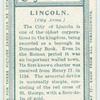 Lincoln.