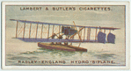 Hadley-England hydro-biplane.