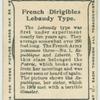 French dirigibles Lebaudy type.