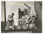 Group of dolls, -- "The Sick Chamber", made by Mrs. Cleveland of Salem, E.I.