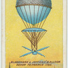 Blanchard & Jeffries' baloon. Dover to France, 1785.