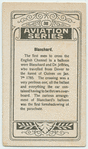 Blanchard & Jeffries' baloon. Dover to France, 1785.
