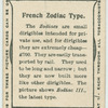French "Zodiac" type.