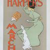 Affiche américaine pour la revue "Harper's Magazine"