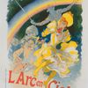 Affiche pour "l'Arc-en-Ciel", ballet pantomime représenté aux Folies-Bergère.